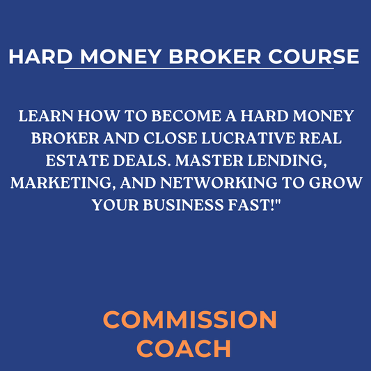 HOW TO BECOME A HARD MONEY BROKER